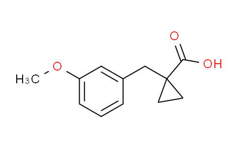 1267616-28-3 | 1-(3-methoxyphenyl)methylcyclopropane-1-carboxylic acid