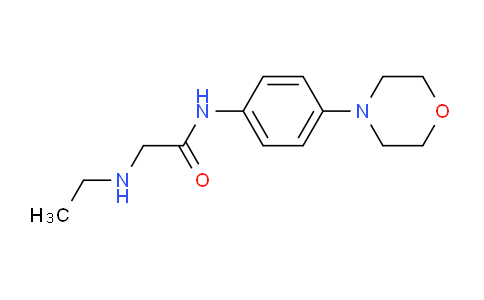 730992-35-5 | 2-(ethylamino)-N-[4-(morpholin-4-yl)phenyl]acetamide