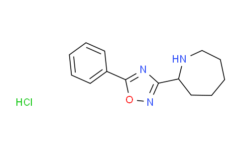 DY259S09 | 1461708-83-7 | 2-(5-phenyl-1,2,4-oxadiazol-3-yl)azepane hydrochloride