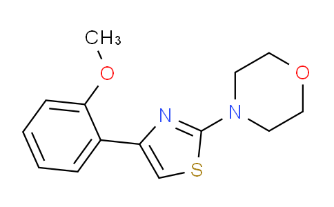 MC259S17 | 521318-88-7 | 4-4-(2-Methoxyphenyl)-1,3-thiazol-2-ylmorpholine