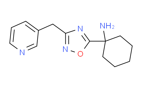 1272241-02-7 | 1-{3-(pyridin-3-yl)methyl-1,2,4-oxadiazol-5-yl}cyclohexan-1-amine