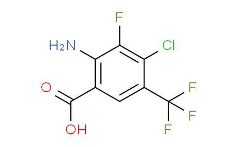 1698027-64-3 | 2-Amino-4-chloro-3-fluoro-5-(trifluoromethyl)benzoic acid