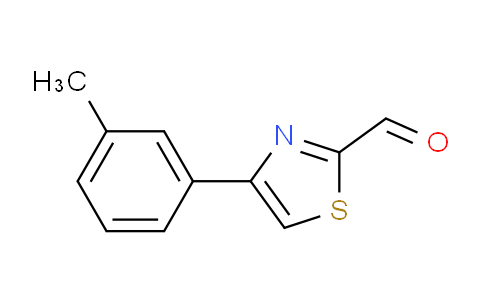 383142-77-6 | 4-(3-甲基苯基)-1,3-噻唑-2-甲醛