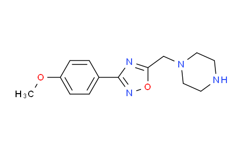 923770-89-2 | 3-(4-メトキシフェニル)-5-(ピペラジノメチル)-1,2,4-オキサジアゾール