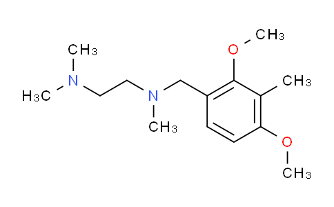 5357-13-1 | N-(2,4-dimethoxy-3-methylbenzyl)-N,N',N'-trimethylethane-1,2-diamine