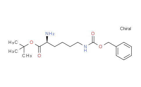 63628-63-7 | tert-butyl (2S)-2-amino-6-{(benzyloxy)carbonylamino}hexanoate