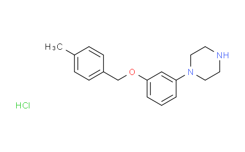 1281180-41-3 | 1-{3-(4-methylphenyl)methoxyphenyl}piperazine hydrochloride