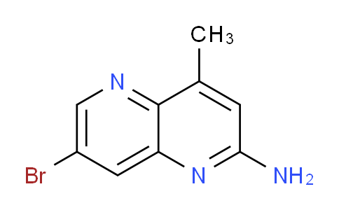 MC25B396 | 2891455-23-3 | 1,5-Naphthyridin-2-amine, 7-bromo-4-methyl-