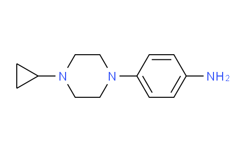 700804-17-7 | 4-(4-cyclopropylpiperazin-1-yl)aniline