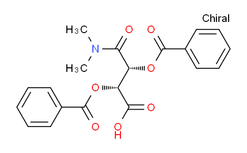 DY25B777 | 78761-37-2 | Butanoic acid, 2,3-bis(benzoyloxy)-4-(dimethylamino)-4-oxo-, (2R,3R)-