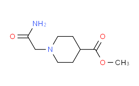 477862-08-1 | methyl 1-(carbamoylmethyl)piperidine-4-carboxylate