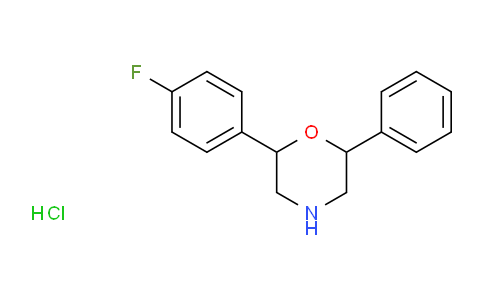 1211008-12-6 | 2-(4-Fluorophenyl)-6-phenylmorpholine hydrochloride