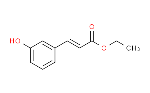 3943-96-2 | Ethyl (e)-3-(3-hydroxyphenyl)prop-2-enoate