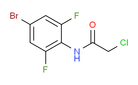 646989-59-5 | N-(4-bromo-2,6-difluorophenyl)-2-chloroacetamide