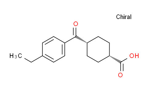 735270-04-9 | 顺式-4-(4-乙基苯甲酰)环己烷-1-羧酸