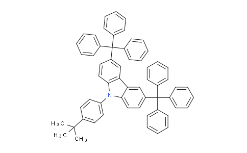 956373-04-9 | 9-(4-(tert-Butyl)phenyl)-3,6-ditrityl-9H-carbazole