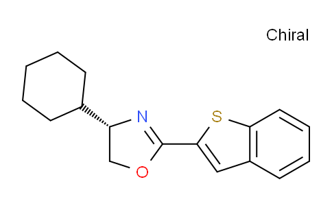 2828438-76-0 | (S)-2-(苯并[b]噻吩-2-基)-4-环己基-4,5-二氢恶唑