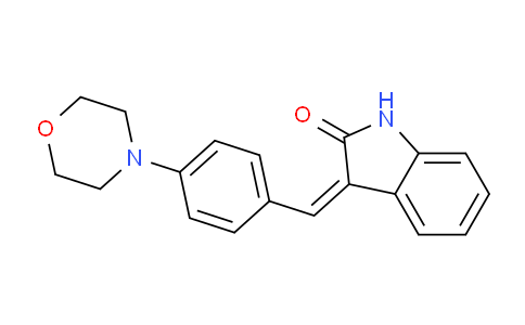 186610-88-8 | (3Z)-3-[4-(morpholin-4-yl)benzylidene]-1,3-dihydro-2H-indol-2-one