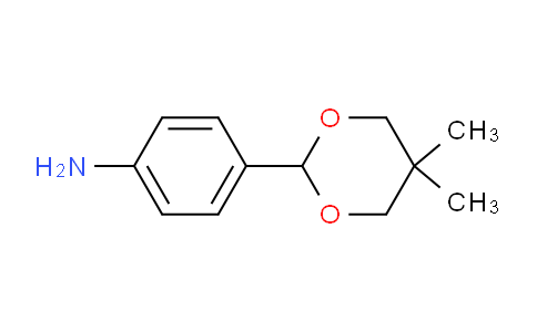 107708-70-3 | Benzenamine, 4-(5,5-dimethyl-1,3-dioxan-2-yl)-