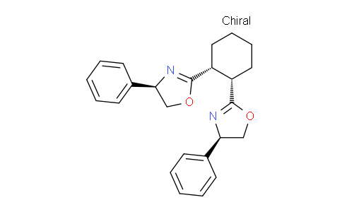 MC25H055 | 870890-79-2 | (1R,2S)-1,2-Bis((R)-4-phenyl-4,5-dihydrooxazol-2-yl)cyclohexane