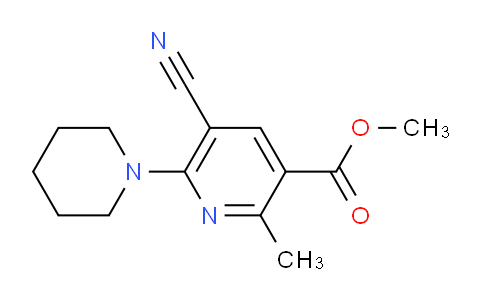 306979-84-0 | 5-氰基-2-甲基-6-(哌啶-1-基)吡啶-3-羧酸甲酯