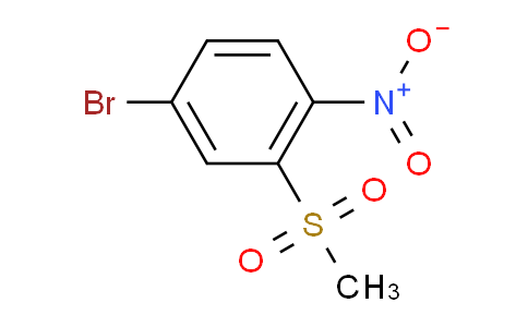 1423033-81-1 | 4-Bromo-2-methanesulfonyl-1-nitrobenzene