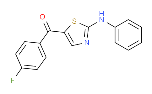 DY25H812 | 343376-29-4 | 5-(4-氟苯甲酰)-N-苯基-1,3-噻唑-2-胺