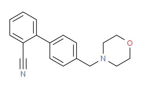 938903-87-8 | 2-4-(Morpholin-4-ylmethyl)phenylbenzonitrile
