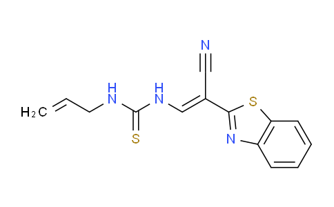 907551-72-8 | 1-烯丙基-3-(2-(苯并[d]噻唑-2-基)-2-氰基乙烯基)硫脲