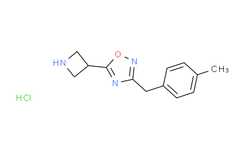 DY25M736 | 1426291-07-7 | 5-Azetidin-3-yl-3-(4-methylbenzyl)-1,2,4-oxadiazole hydrochloride