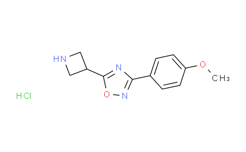DY25M737 | 1426290-77-8 | 5-Azetidin-3-yl-3-(4-methoxyphenyl)-1,2,4-oxadiazole hydrochloride