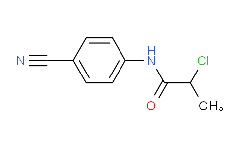 572881-44-8 | 2-氯-N-(4-氰基苯基)丙酰胺