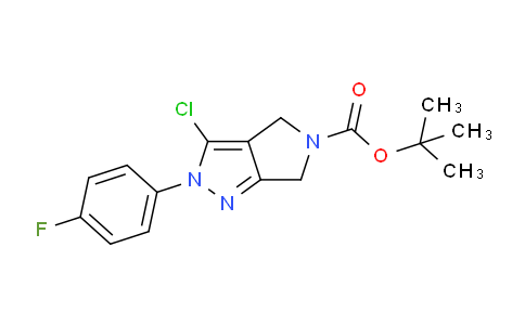 MC25N108 | 2385987-43-7 | tert-Butyl 3-chloro-2-(4-fluorophenyl)-4,6-dihydropyrrolo[3,4-c]pyrazole-5(2H)-carboxylate