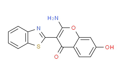 384361-22-2 | 2-氨基-3-(1,3-苯并噻唑-2-基)-7-羟基-4H-色满-4-酮