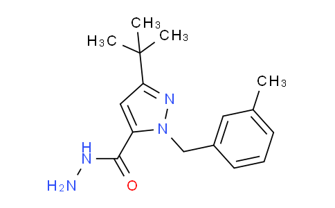 306937-06-4 | 1H-Pyrazole-5-carboxylicacid, 3-(1,1-dimethylethyl)-1-[(3-methylphenyl)methyl]-, hydrazide
