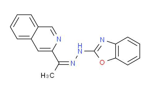 913169-79-6 | N-[(Z)-1-异喹啉-3-基乙叉氨基]-1,3-苯并恶唑-2-胺
