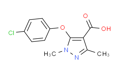 303149-69-1 | 5-(4-氯苯氧基)-1,3-二甲基-1H-吡唑-4-羧酸