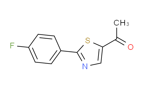 1226001-23-5 | 1-[2-(4-氟苯基)-1,3-噻唑-5-基]乙-1-酮