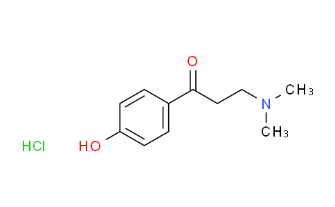 CAS No. 2125-51-1, 3-(Dimethylamino)-1-(4-hydroxyphenyl)propan-1-one hydrochloride