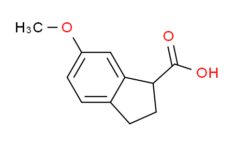 62956-62-1 | 6-methoxy-2,3-dihydro-1H-indene-1-carboxylic acid