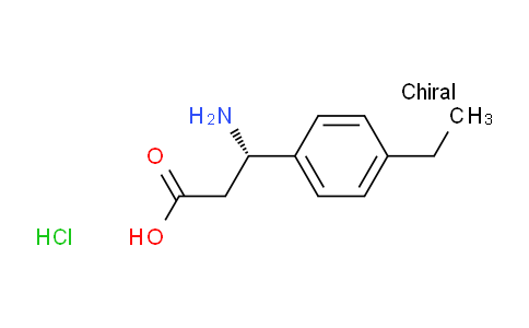 2682097-13-6 | (S)-3-氨基-3-(4-乙基苯基)丙酸盐酸盐