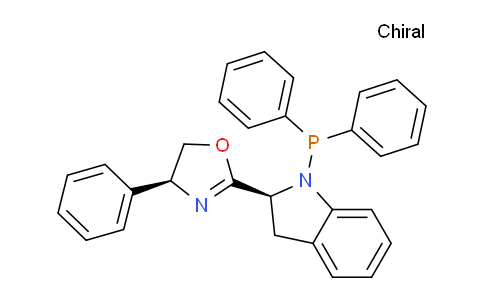 2757084-15-2 | (S)-2-((S)-1-(ジフェニルホスファニル)インドリン-2-イル)-4-フェニル-4,5-ジヒドロオキサゾール