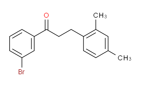 DY25Z055 | 898793-84-5 | 3'-Bromo-3-(2,4-dimethylphenyl)propiophenone