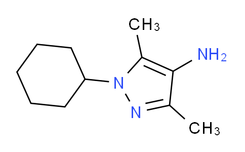 63204-03-5 | 1-cyclohexyl-3,5-dimethyl-1H-pyrazol-4-amine
