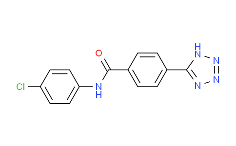 DY25Z962 | 651769-78-7 | Benzamide, N-(4-chlorophenyl)-4-(1H-tetrazol-5-yl)-