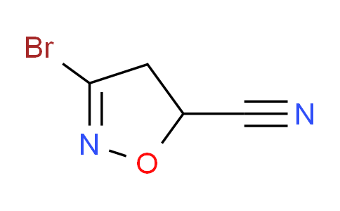 1241953-58-1 | 3-Bromo-4,5-dihydroisoxazole-5-carbonitrile