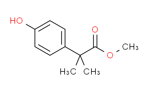 123342-40-5 | Methyl 2-(4-hydroxyphenyl)-2-methylpropanoate