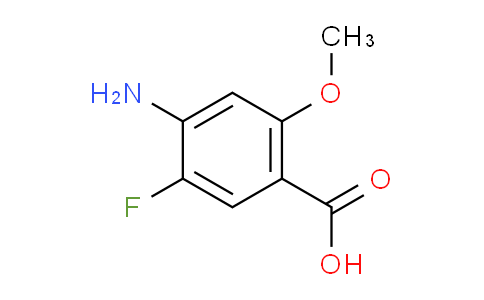 1346763-78-7 | 4-amino-5-fluoro-2-methoxybenzoic acid