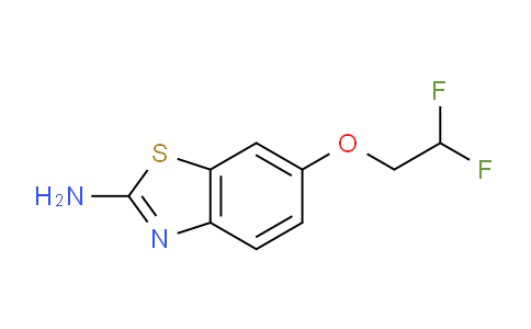 1855888-91-3 | 2-Benzothiazolamine, 6-(2,2-difluoroethoxy)-