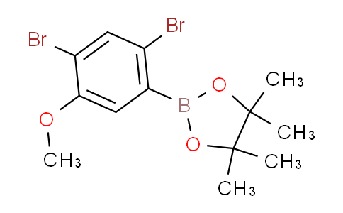 1046862-07-0 | 2-(2,4-Dibromo-5-methoxyphenyl)-4,4,5,5-tetramethyl-1,3,2-dioxaborolane